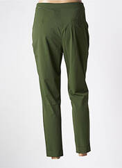 Pantalon slim kaki MALOKA pour femme seconde vue