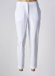 Pantalon slim blanc MALOKA femme