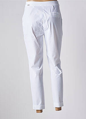 Pantalon slim blanc MALOKA femme