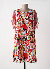 Robe mi-longue rouge MALOKA pour femme seconde vue