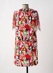 Robe mi-longue rouge MALOKA pour femme seconde vue