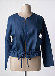 Veste casual bleu MALOKA femme