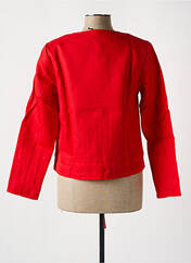 Veste casual rouge MALOKA pour femme seconde vue