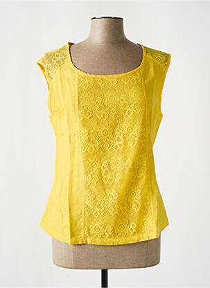 Débardeur jaune MALOKA femme