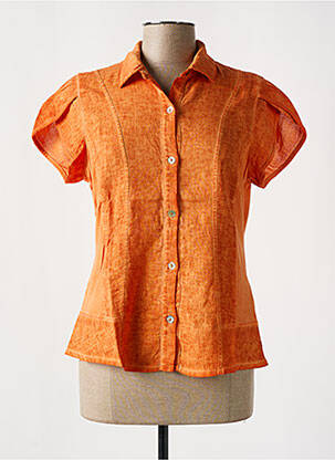 Chemisier orange MALOKA femme