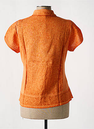 Chemisier orange MALOKA femme