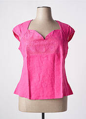 T-shirt rose MALOKA pour femme seconde vue