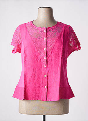 Top rose MALOKA femme