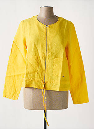 Veste casual jaune MALOKA femme