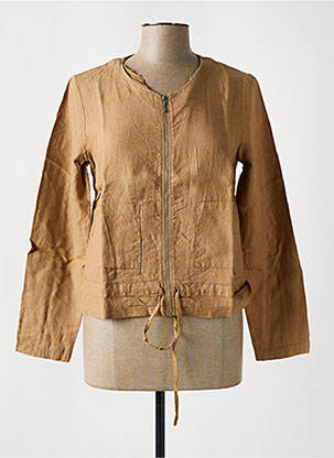 Veste casual marron MALOKA femme