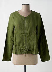 Veste chic kaki MALOKA pour femme seconde vue