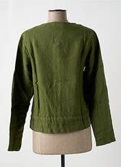 Veste chic kaki MALOKA pour femme seconde vue