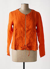 Veste casual orange MALOKA pour femme seconde vue