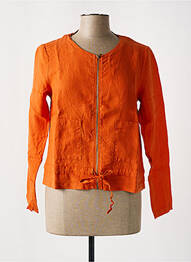 Veste casual orange MALOKA femme
