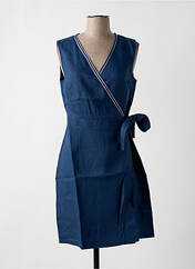 Robe mi-longue bleu MALOKA pour femme seconde vue