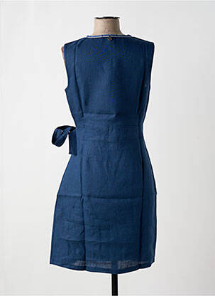 Robe mi-longue bleu MALOKA femme