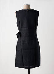 Robe mi-longue noir MALOKA pour femme seconde vue