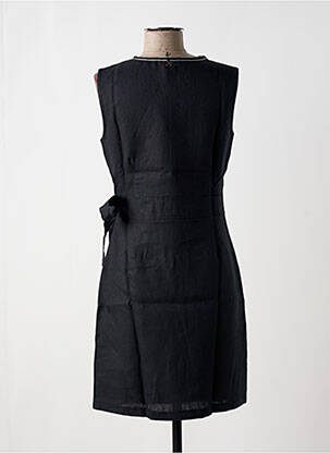 Robe mi-longue noir MALOKA femme