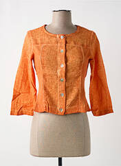 Veste casual orange MALOKA pour femme seconde vue