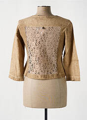 Veste casual marron MALOKA pour femme seconde vue