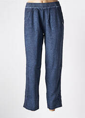 Pantalon flare bleu MALOKA pour femme seconde vue