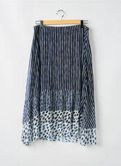 Jupe mi-longue bleu G!OZE pour femme seconde vue