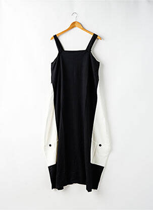 Robe mi-longue noir G!OZE femme