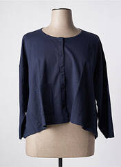 Gilet manches longues bleu G!OZE pour femme seconde vue