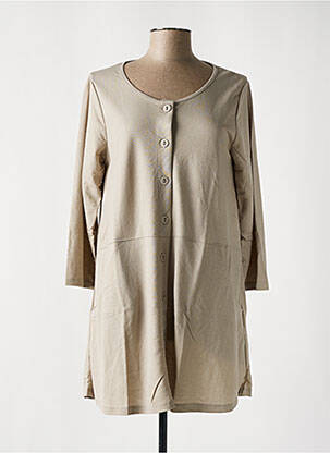 Tunique manches longues beige G!OZE femme
