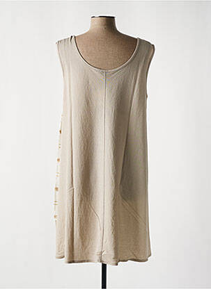 Robe courte ecru G!OZE femme