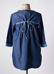 Tunique manches longues bleu G!OZE pour femme seconde vue