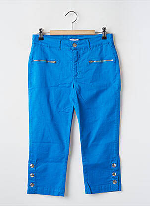Pantacourt bleu PAUL BRIAL femme
