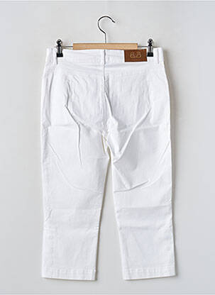 Pantacourt blanc PAUL BRIAL femme