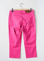 Pantacourt rose PAUL BRIAL pour femme seconde vue