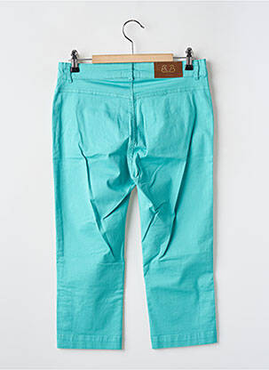 Pantacourt bleu PAUL BRIAL femme