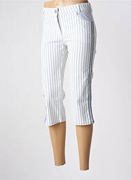 Pantacourt bleu PAUL BRIAL femme