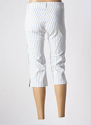 Pantacourt bleu PAUL BRIAL femme