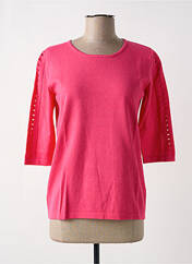 Pull rose PAUL BRIAL pour femme seconde vue