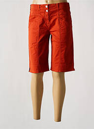 Bermuda orange PAUL BRIAL femme
