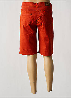 Bermuda orange PAUL BRIAL femme