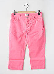 Pantacourt rose PAUL BRIAL pour femme seconde vue