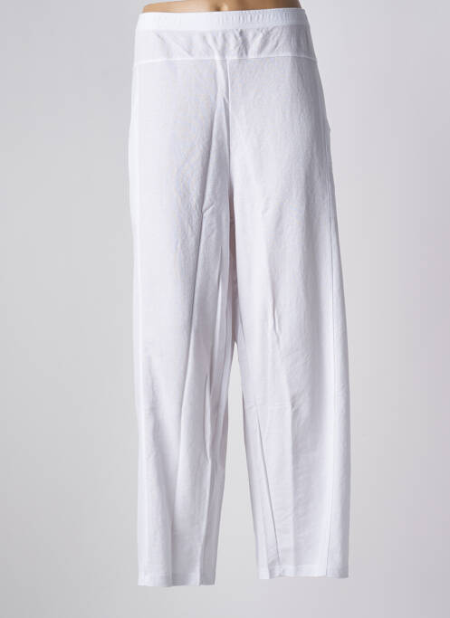 Pantalon droit blanc G!OZE pour femme