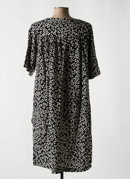 Robe mi-longue noir G!OZE pour femme