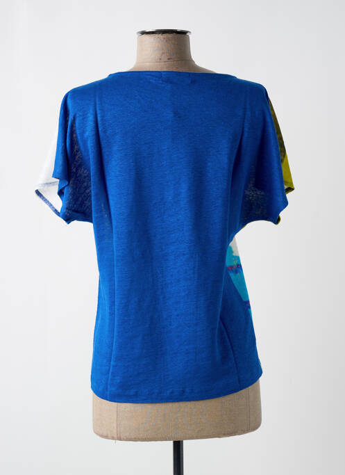 T-shirt bleu PAUL BRIAL pour femme