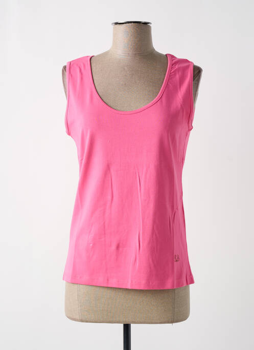 Débardeur rose PAUL BRIAL pour femme