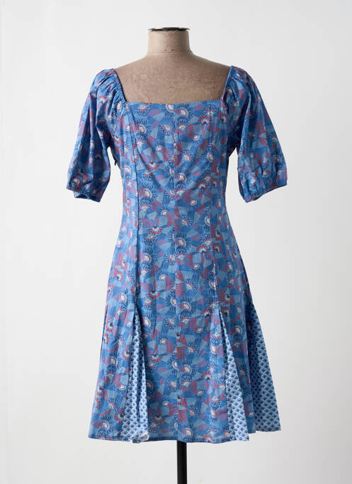 Robe courte bleu PAUL BRIAL pour femme