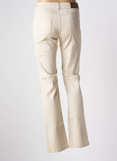 Pantalon droit beige PAUL BRIAL femme