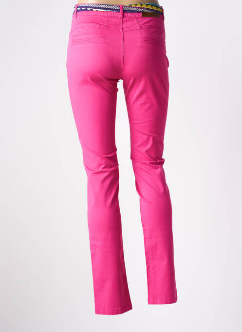 Pantalon slim rose PAUL BRIAL femme