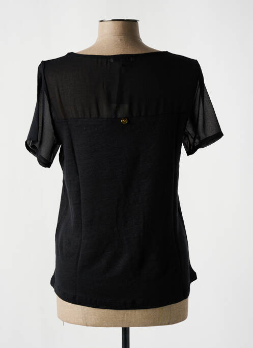 T-shirt noir PAUL BRIAL pour femme