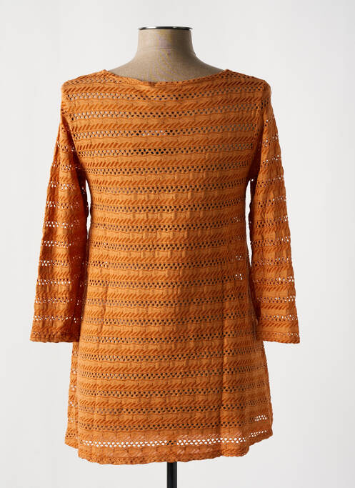 T-shirt orange G!OZE pour femme